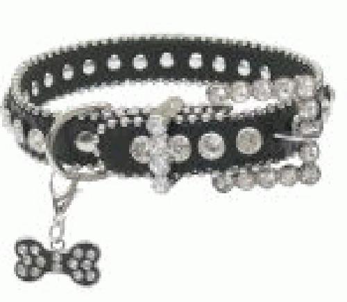 Classic Leather Rhinestone